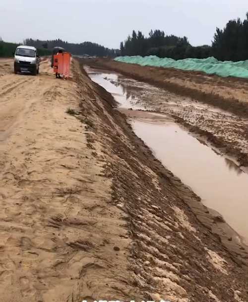 沧州献县河道降水